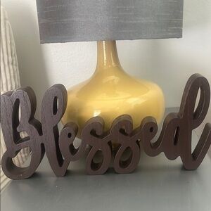 Eccolo Brown 'Blessed' Wall Decor